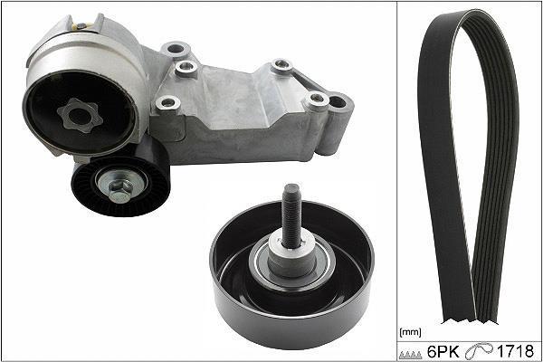 Kit de courroie d'accessoire Schaeffler INA ref. 529 0463 10