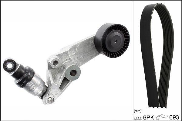 Kit de courroie d'accessoire Schaeffler INA ref. 529 0474 10