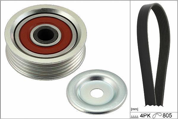 Kit de courroie d'accessoire Schaeffler INA ref. 529 0481 10