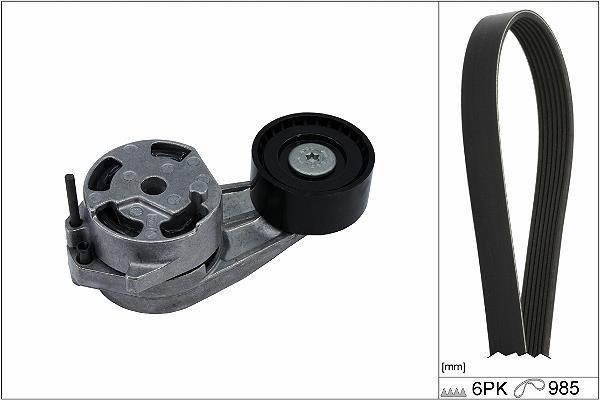 Kit de courroie d'accessoire Schaeffler INA ref. 529 0482 10
