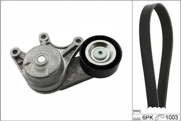 Kit de courroie d'accessoire Schaeffler INA ref. 529 0483 10