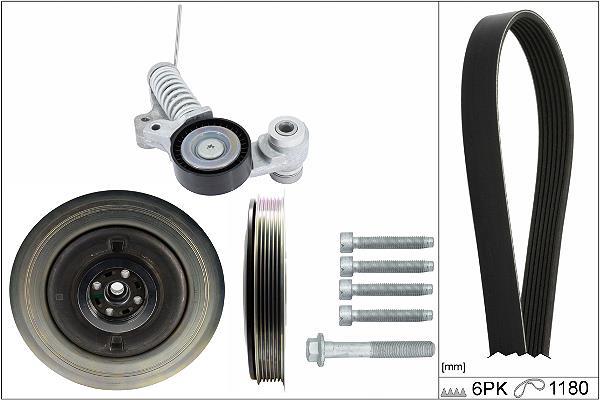 Kit de courroie d'accessoire Schaeffler INA ref. 529 0485 21