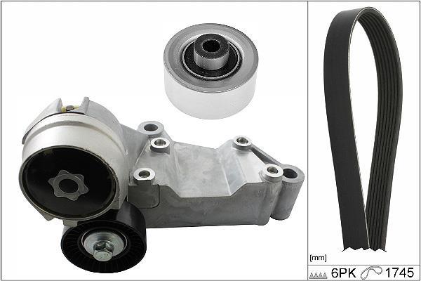 Kit de courroie d'accessoire Schaeffler INA ref. 529 0489 10