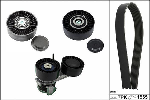 Kit de courroie d'accessoire Schaeffler INA ref. 529 0493 10