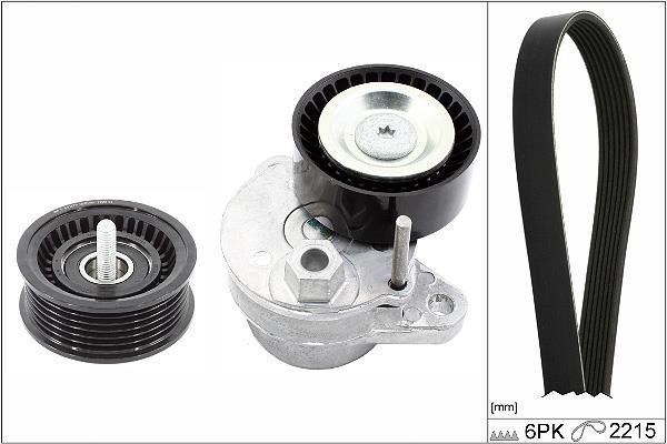 Kit de courroie d'accessoire Schaeffler INA ref. 529 0499 10