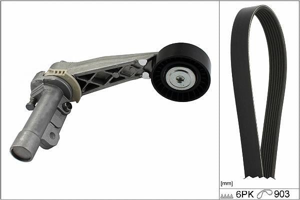 Kit de courroie d'accessoire Schaeffler INA ref. 529 0504 10