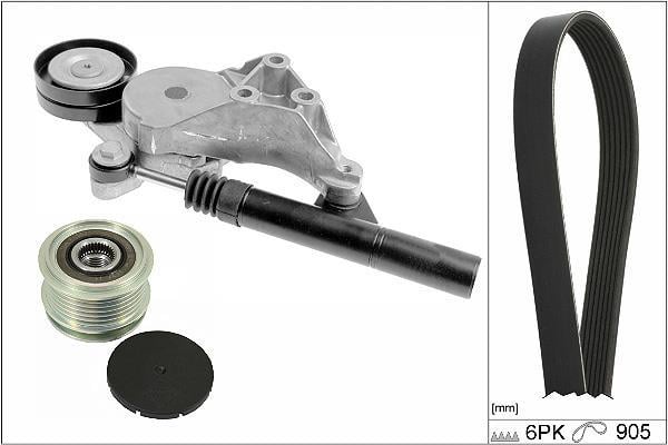 Kit de courroie d'accessoire Schaeffler INA ref. 529 0513 20