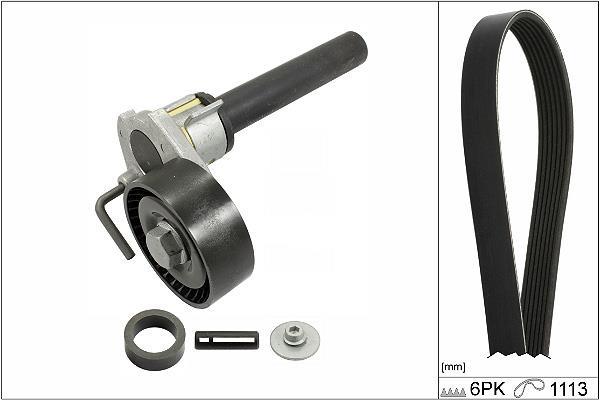 Kit de courroie d'accessoire Schaeffler INA ref. 529 0514 10