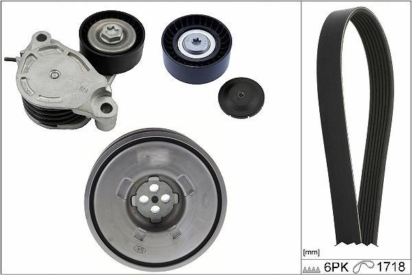 Kit de courroie d'accessoire Schaeffler INA ref. 529 0516 20