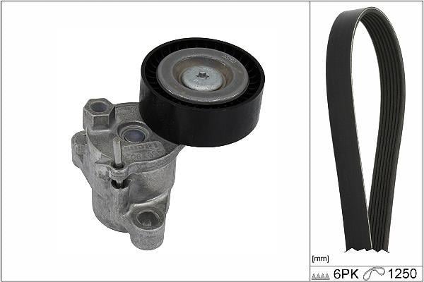 Kit de courroie d'accessoire Schaeffler INA ref. 529 0524 10