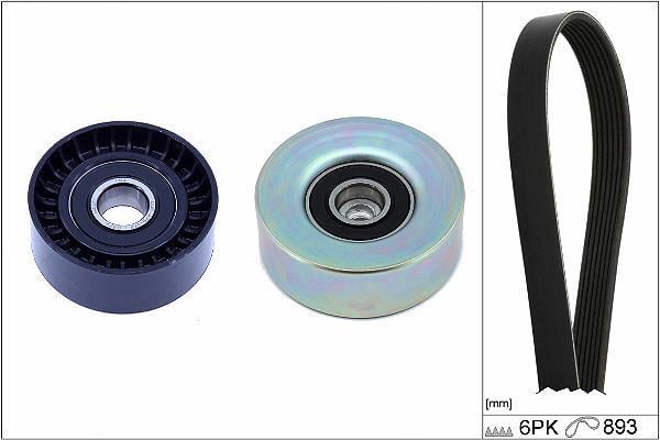 Kit de courroie d'accessoire Schaeffler INA ref. 529 0532 10