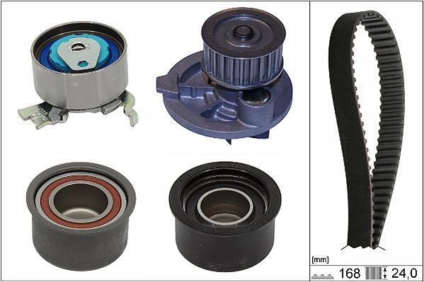 Pompe à eau + kit de courroie de distribution (Kit courroie de distribution) Schaeffler INA ref. 530 0444 30