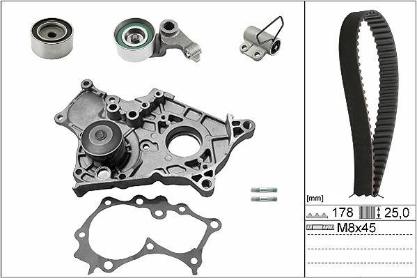 Pompe à eau + kit de courroie de distribution (Kit courroie de distribution) Schaeffler INA ref. 530 0543 30
