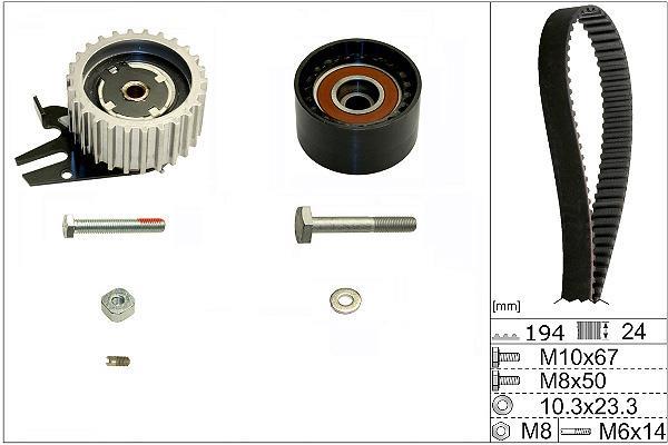 Kit de distribution (Kit courroie de distribution) Schaeffler INA ref. 530 0561 10