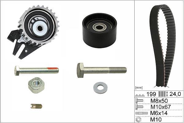 Kit de distribution (Kit courroie de distribution) Schaeffler INA ref. 530 0562 10