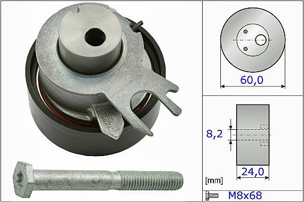 Polea tensora, correa distribución Schaeffler INA ref. 531 0317 10