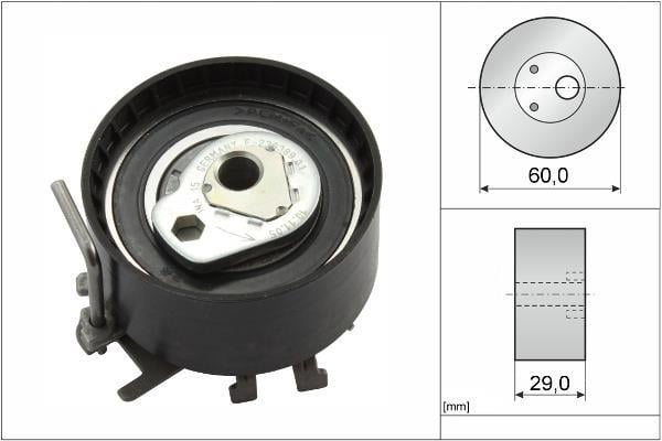 Polea tensora, correa distribución Schaeffler INA ref. 531 0404 10