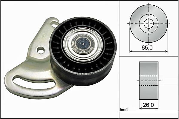 Galet tendeur de courroie d'accessoire Schaeffler INA 531 0591 30