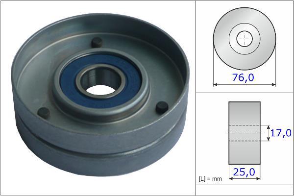 Galet tendeur de courroie d'accessoire Schaeffler INA 531 0751 30