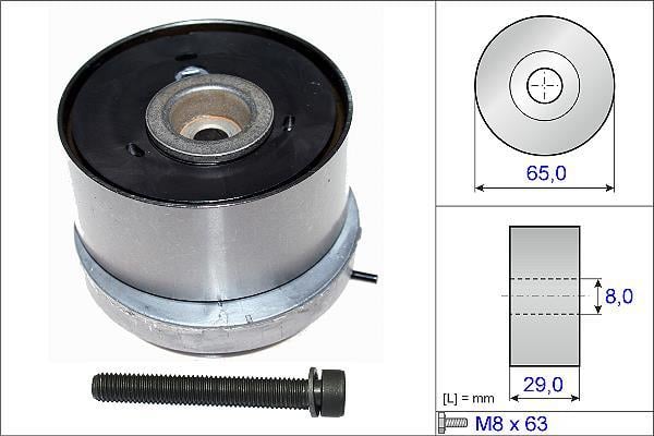 Polea tensora, correa distribución Schaeffler INA ref. 531 0779 10