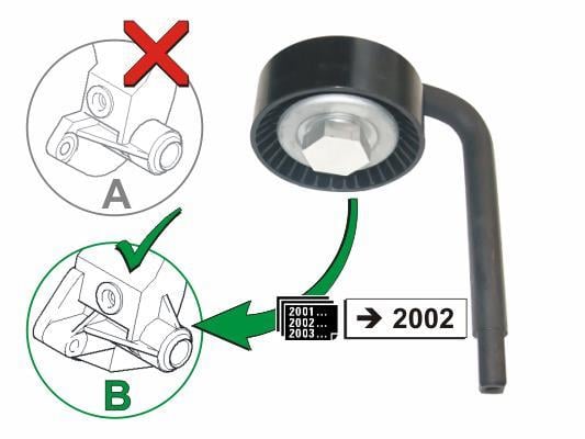 Galet tendeur de courroie d'accessoire Schaeffler INA 531 0790 10