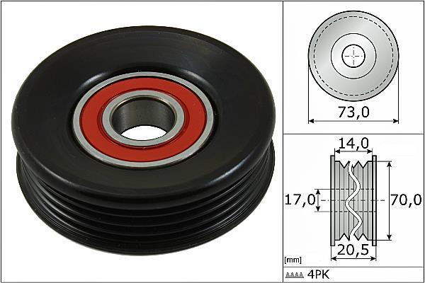 Galet tendeur de courroie d'accessoire Schaeffler INA 531 0853 10