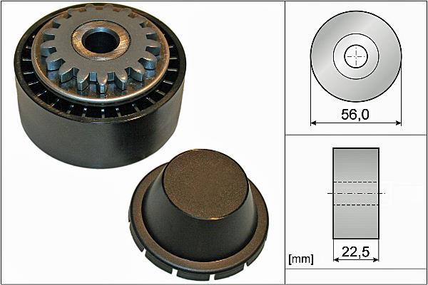 Galet tendeur de courroie d'accessoire Schaeffler INA 531 0854 10