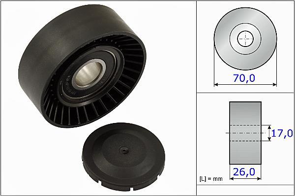 Galet tendeur de courroie d'accessoire Schaeffler INA 531 0891 10