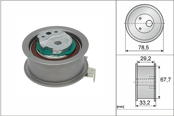 Polea tensora, correa distribución Schaeffler INA ref. 531 0927 10