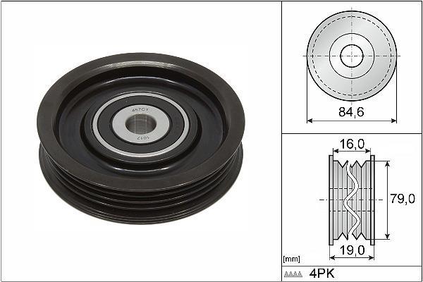 Galet tendeur de courroie d'accessoire Schaeffler INA 531 0931 10