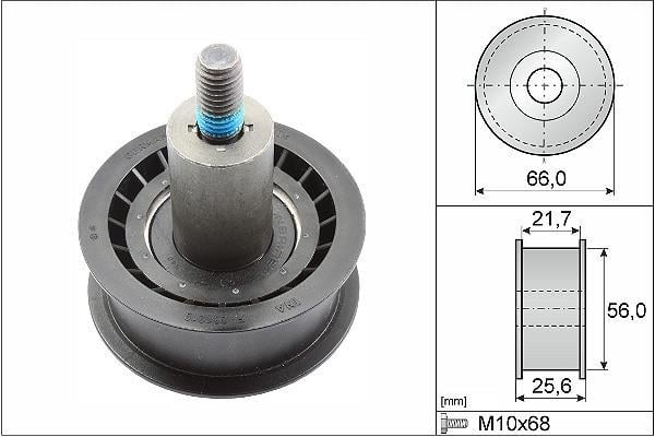 Polea inversión/guía, correa distribución Schaeffler INA ref. 532 0167 10