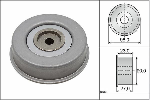 Polea inversión/guía, correa auxiliar servicios Schaeffler INA ref. 532 0381 20
