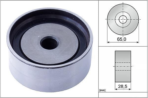 Galet enrouleur de courroie de distribution Schaeffler INA ref. 532 0504 10