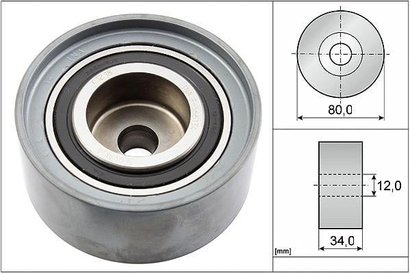 Polea inversión/guía, correa distribución Schaeffler INA ref. 532 0527 10