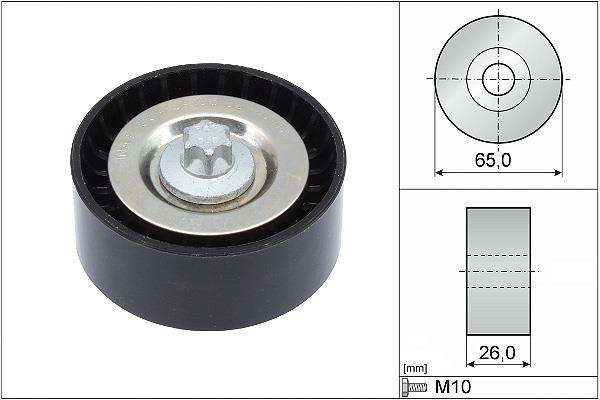 Galet enrouleur de courroie d'accessoire Schaeffler INA 532 0570 10