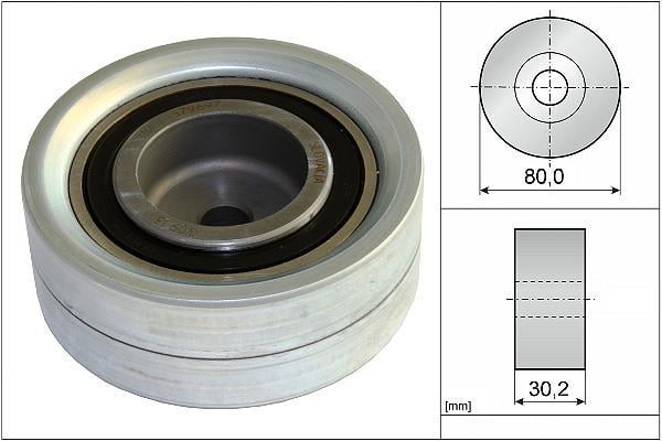 Polea inversión/guía, correa distribución Schaeffler INA ref. 532 0582 10