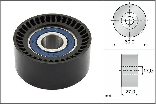 Galet enrouleur de courroie de distribution Schaeffler INA ref. 532 0747 10
