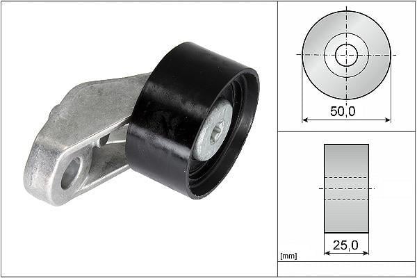 Polea inversión/guía, correa distribución Schaeffler INA ref. 532 0861 10