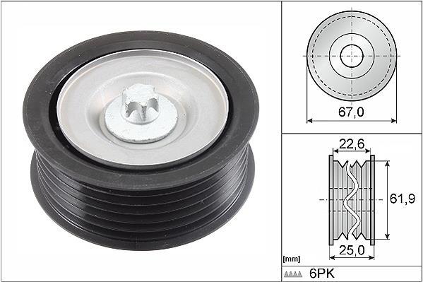 Galet enrouleur de courroie d'accessoire Schaeffler INA 532 0866 10