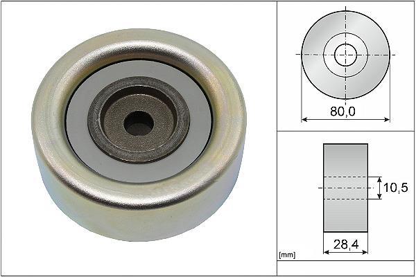 Galet enrouleur de courroie d'accessoire Schaeffler INA 532 0933 10