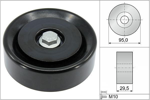 Galet enrouleur de courroie d'accessoire Schaeffler INA 532 0959 10