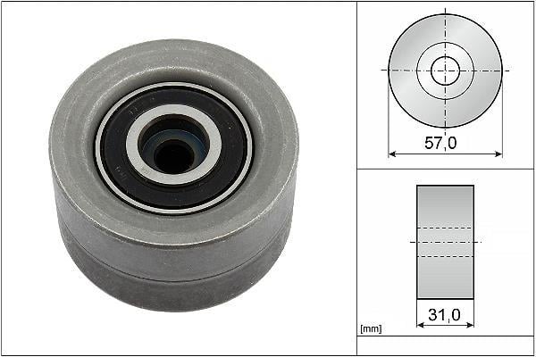 Polea inversión/guía, correa distribución Schaeffler INA ref. 532 0992 10