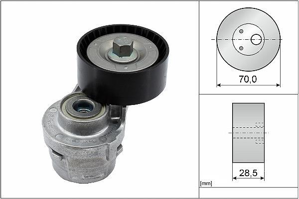 Galet tendeur de courroie d'accessoire Schaeffler INA 533 0061 20