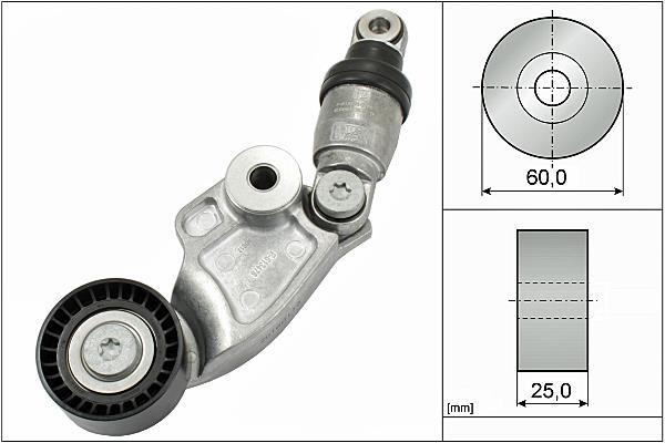 Galet tendeur de courroie d'accessoire Schaeffler INA 533 0128 10