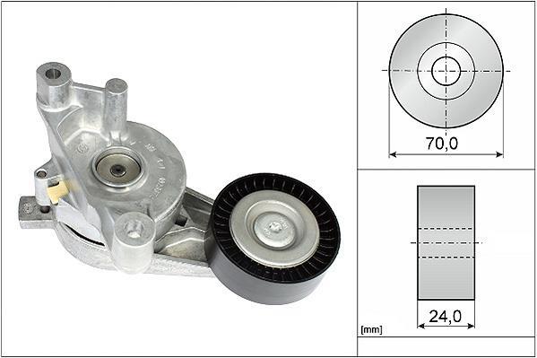 Galet tendeur de courroie d'accessoire Schaeffler INA 534 0059 10