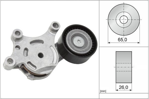 Tendeur, Courroie Trapézoïdale à Nervures INA 534 0252 10 Pas Cher