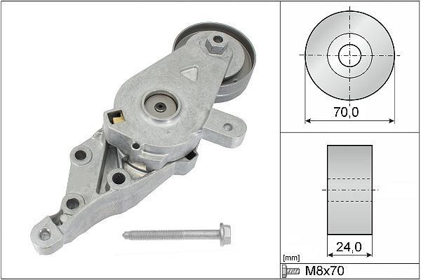 Tensor de correia trapezoidal estriada Schaeffler INA ref. 534 0140 30