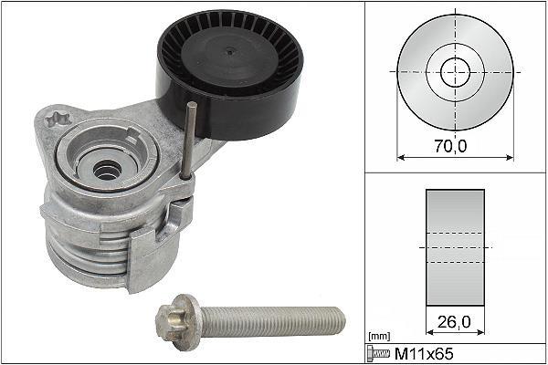 Tensor de correa, correa poli V Schaeffler INA ref. 534 0252 10