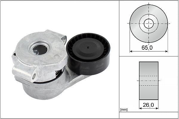 Tensor de correia trapezoidal estriada Schaeffler INA ref. 534 0308 10