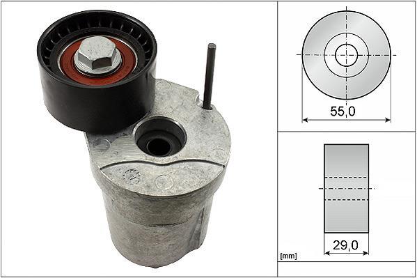 Tensor de correa, correa poli V Schaeffler INA ref. 534 0320 10